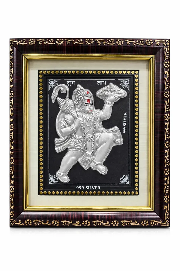 Hanuman_Ji_Pure_999_Silver_Photo_Frame