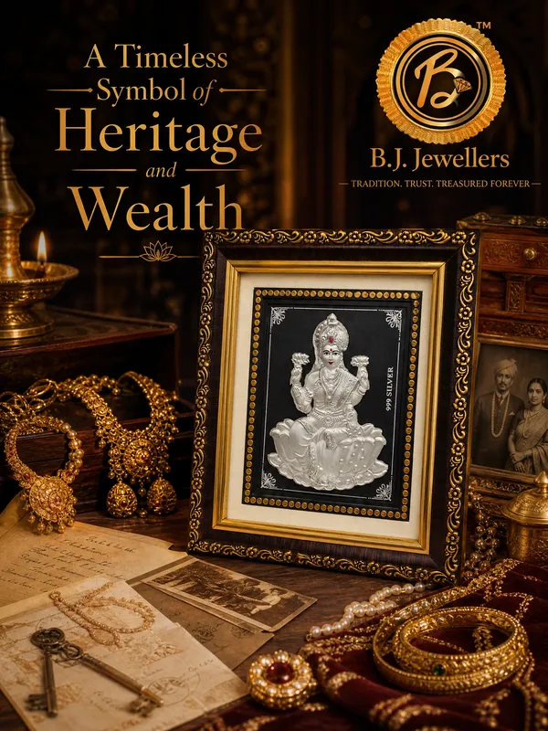 Laxmi_Ji_Pure_Silver_Photo_Frame