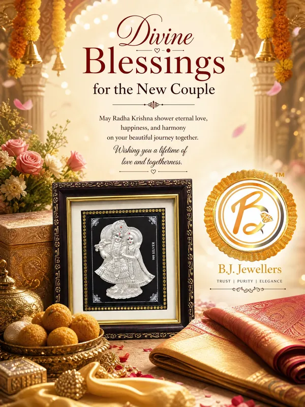 Radha_Krishna_Silver_Embossed_Frame_with_Ornate_Black_Border
