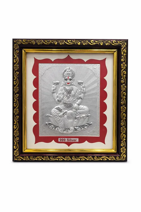 Pure_Silver_Lakshmi_Ji_Photo_Frame