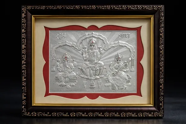 Laxmi_Ganesh_Saraswati_Pure_Silver_Photo_Frame