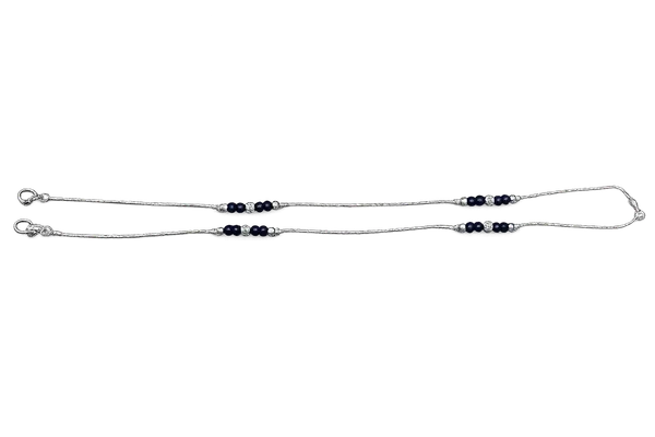 Silver_Payal_With_Black_Bead_And_Silver_Ball