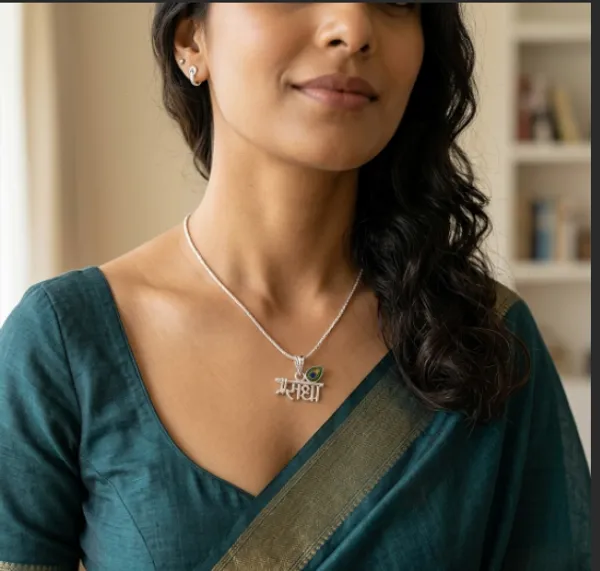 Silver_Chain_Locket_Radha
