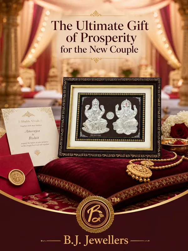 999_Silver_Lakshmi_Ganesh_Frame_with_Decorative_Border