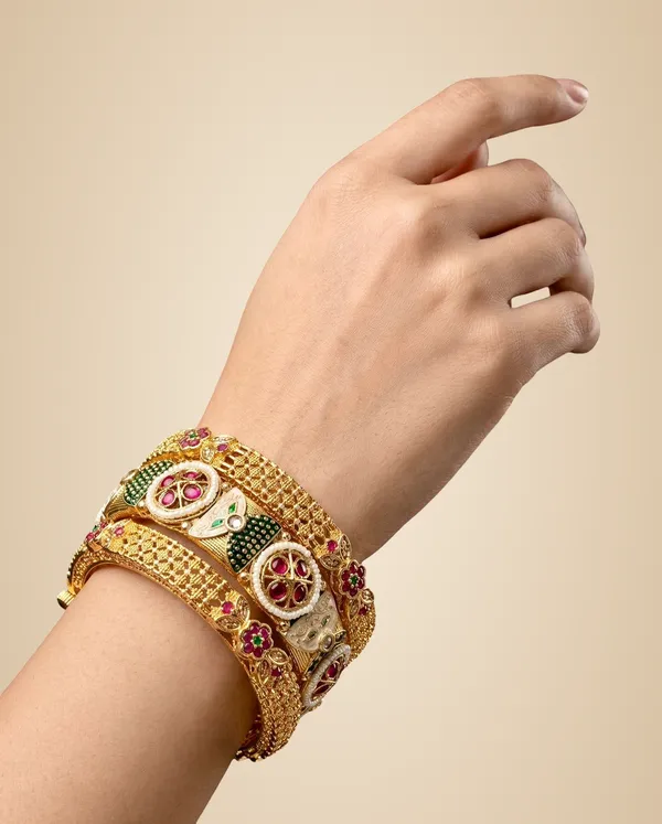Gold_Brass_Bangles_For_Women