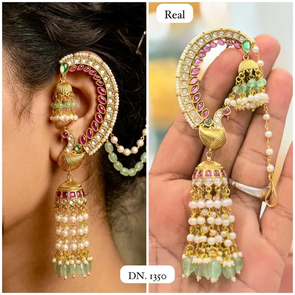 Gold_Brass_Earings_For_Women