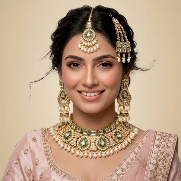 Gold_Brass_Necklace_Set_For_Women