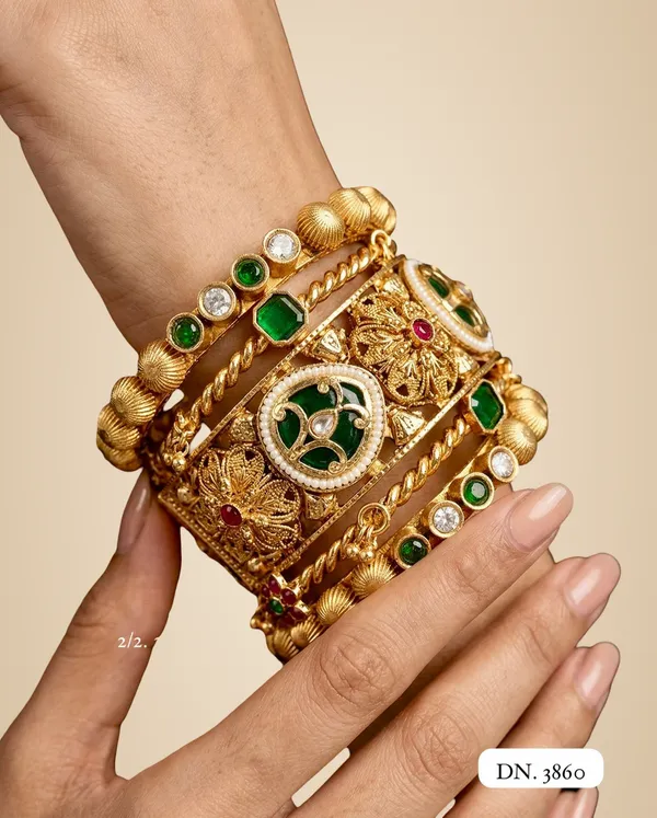 Gold_Brass_Bangles_For_Women