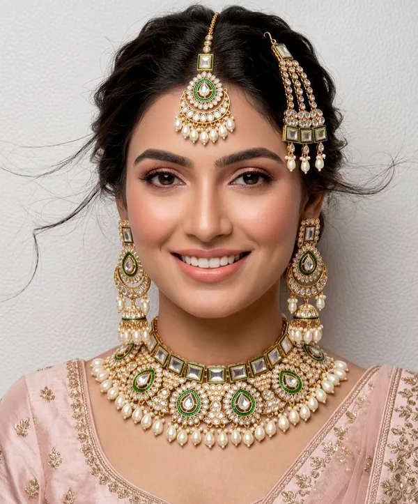 Gold_Brass_Necklace_Set_For_Women