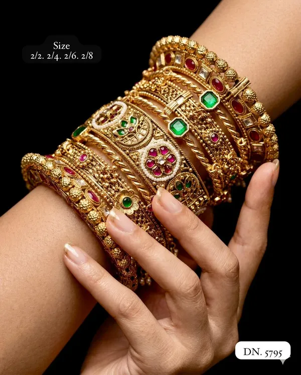 Gold_Brass_Bangles_For_Women