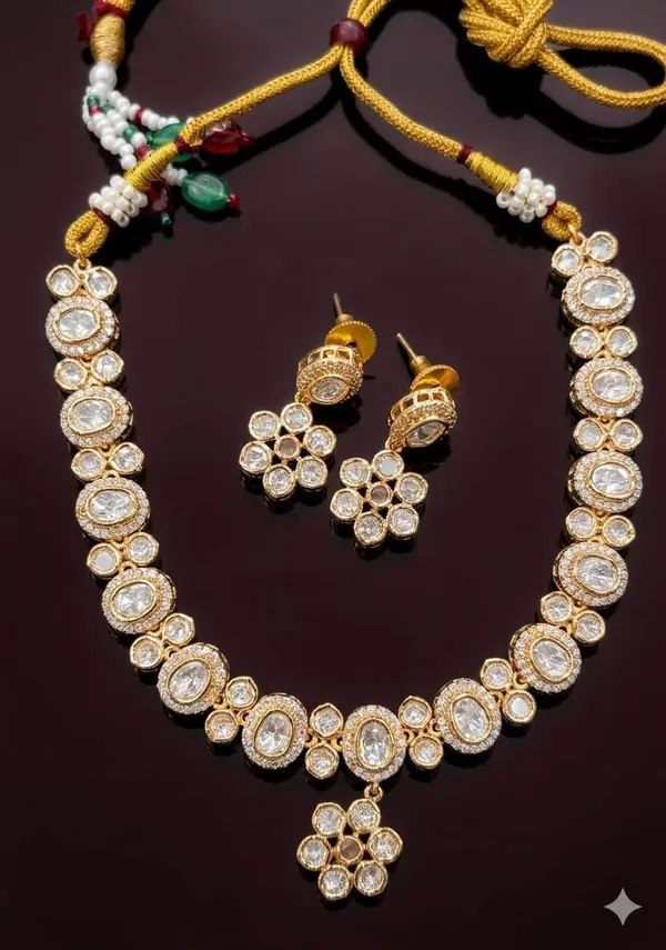Gold_Brass_Necklace_Set_For_Women