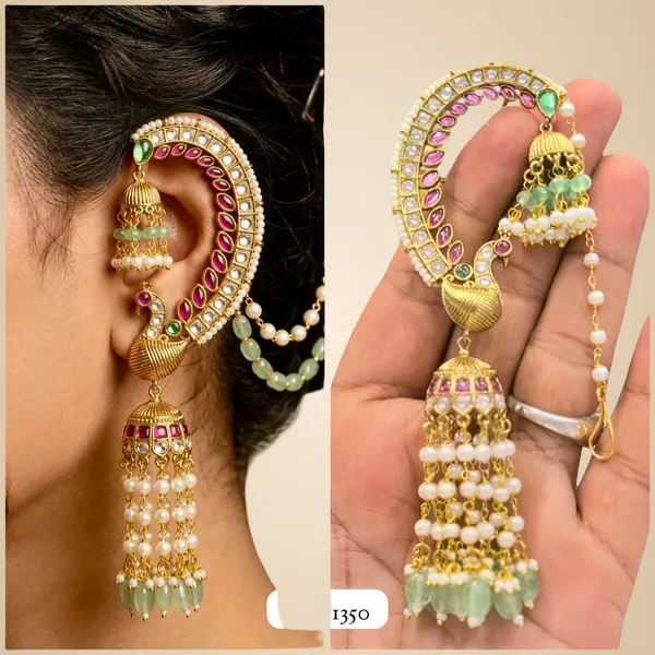 Gold_Brass_Earings_For_Women