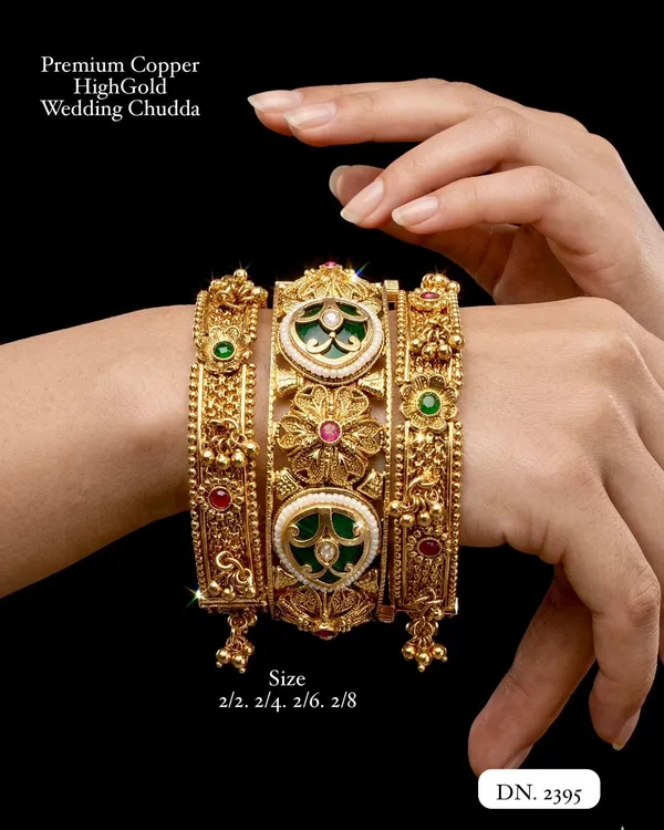 Gold_Brass_Bangles_For_Women
