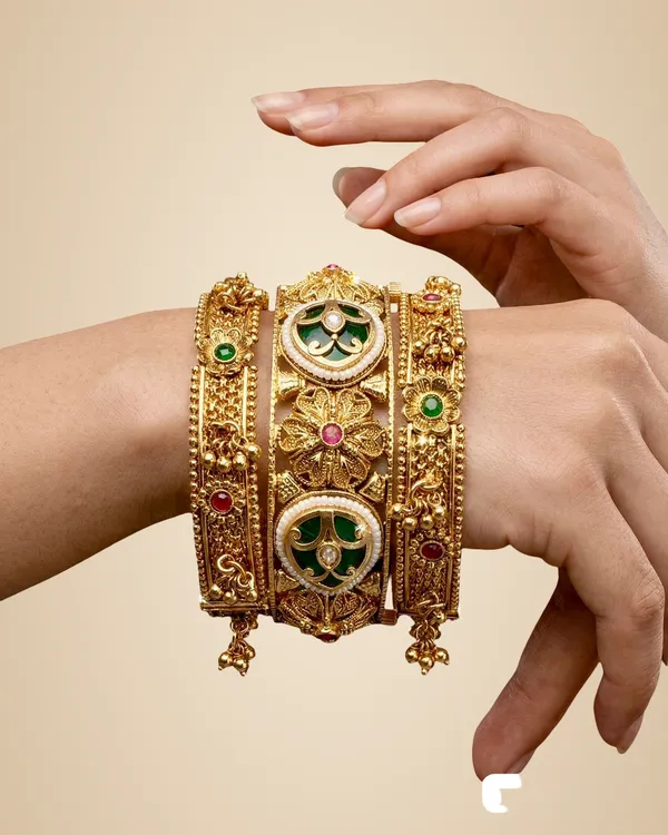 Gold_Brass_Bangles_For_Women