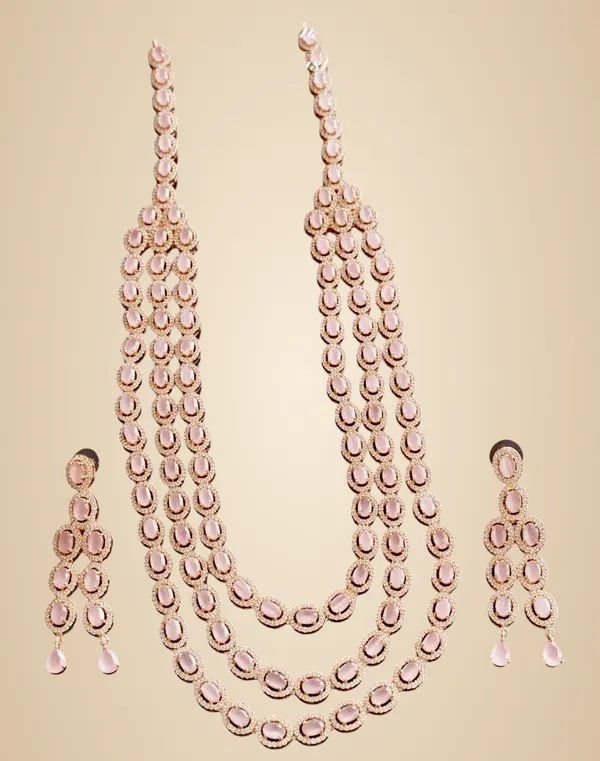 Rose_Gold_Brass_Necklace_Set_For_Women