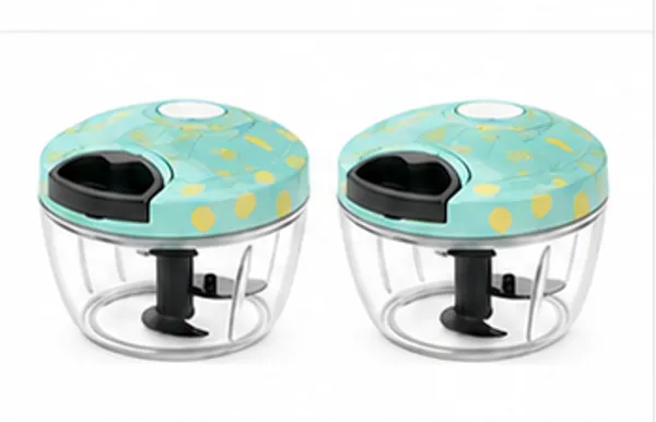 Turquoise_Compact_Design_String_Vegetable_Chopper_With_Stainless_Steel_Blade_Combo_(Pack_Of_2)