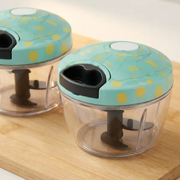 Turquoise_Compact_Design_String_Vegetable_Chopper_With_Stainless_Steel_Blade_Combo_(Pack_Of_2)