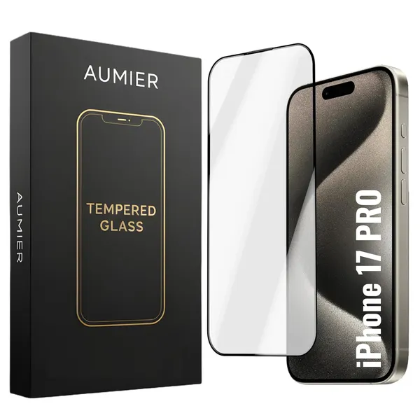 Military_Grade_Gorilla_Tempered_Glass_For_Iphone_17_Pro_9H_Hardness_Screen_Protector_Full_Edge_To_Edge_Coverage_Anti_Scratch_Bubble_Free_Hd_Clear_Oleophobic_Coating_Face_Id_Compatible