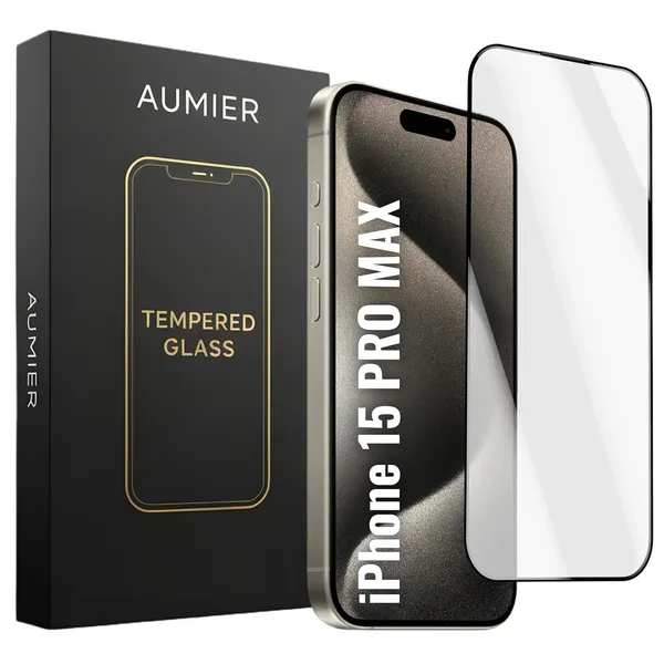 Military_Grade_Gorilla_Tempered_Glass_For_Iphone_15_Pro_Max_9H_Hardness_Screen_Protector_Full_Edge_To_Edge_Coverage_Anti_Scratch_Bubble_Free_Hd_Clear_Oleophobic_Coating_Face_Id_Compatible