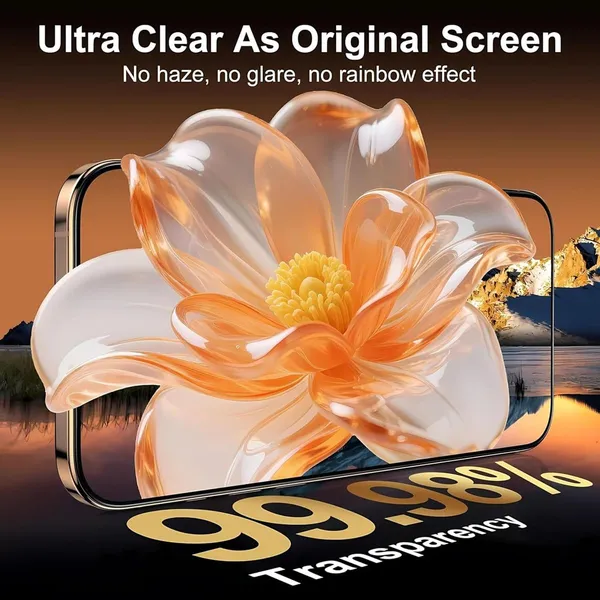 Military_Grade_Gorilla_Tempered_Glass_For_Iphone_16_Pro_Max_9H_Hardness_Screen_Protector_Full_Edge_To_Edge_Coverage_Anti_Scratch_Bubble_Free_Hd_Clear_Oleophobic_Coating_Face_Id_Compatible