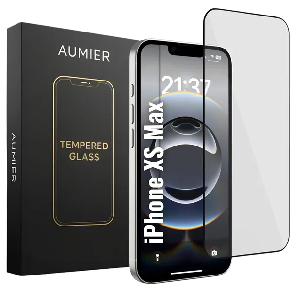Military_Grade_Gorilla_Tempered_Glass_For_Iphone_Xs_Max_9H_Hardness_Screen_Protector_Full_Edge_To_Edge_Coverage_Anti_Scratch_Bubble_Free_Hd_Clear_Oleophobic_Coating_Face_Id_Compatible
