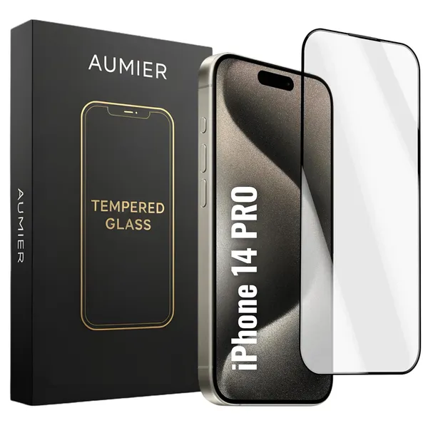 Military_Grade_Gorilla_Tempered_Glass_For_Iphone_14_Pro_9H_Hardness_Screen_Protector_Full_Edge_To_Edge_Coverage_Anti_Scratch_Bubble_Free_Hd_Clear_Oleophobic_Coating_Face_Id_Compatible