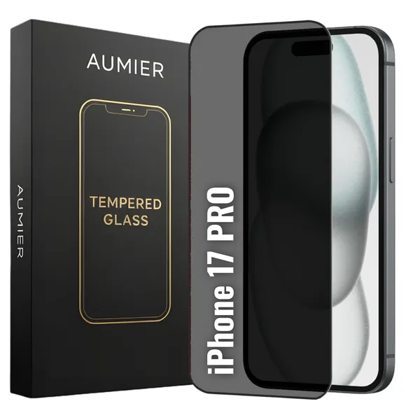 Privacy_Tempered_Glass_For_Apple_Iphone_17_Pro_With_Installation_Kit_Military_Grade_Gorilla_Screen_Protector_Edge_To_Edge_Coverage_Black