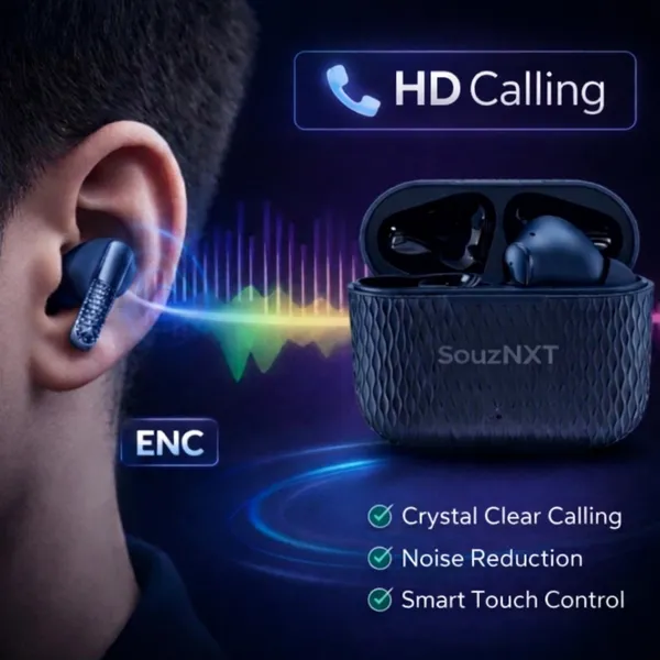 SouzNXT_True_Wireless_Earbuds_With_Enc/Anc_And_72H_Battery_Backup