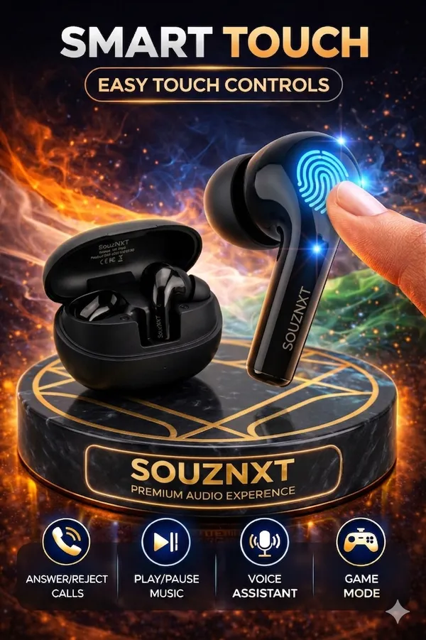 SouzNXT_Premium_Tws_Earbuds_With_Hd_Calling_&_Enc_-_Made_In_India