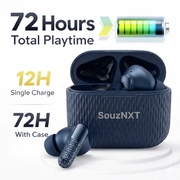 SouzNXT_True_Wireless_Earbuds_With_Enc/Anc_And_72H_Battery_Backup
