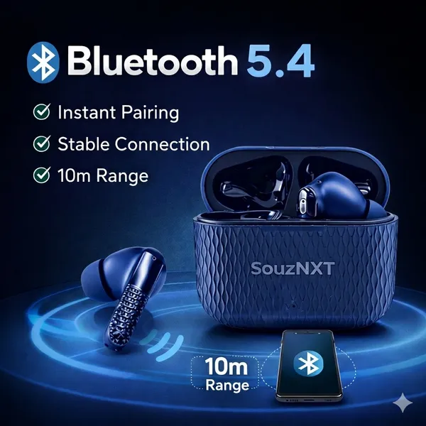 SouzNXT_True_Wireless_Earbuds_With_Enc/Anc_And_72H_Battery_Backup