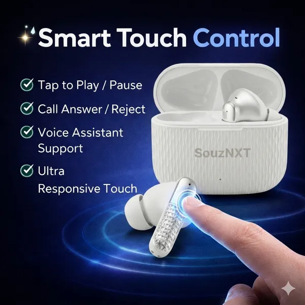SouzNXT_True_Wireless_Earbuds_With_72H_Playtime,_Type-C_Fast_Charging_&_Deep_Bass_Sound