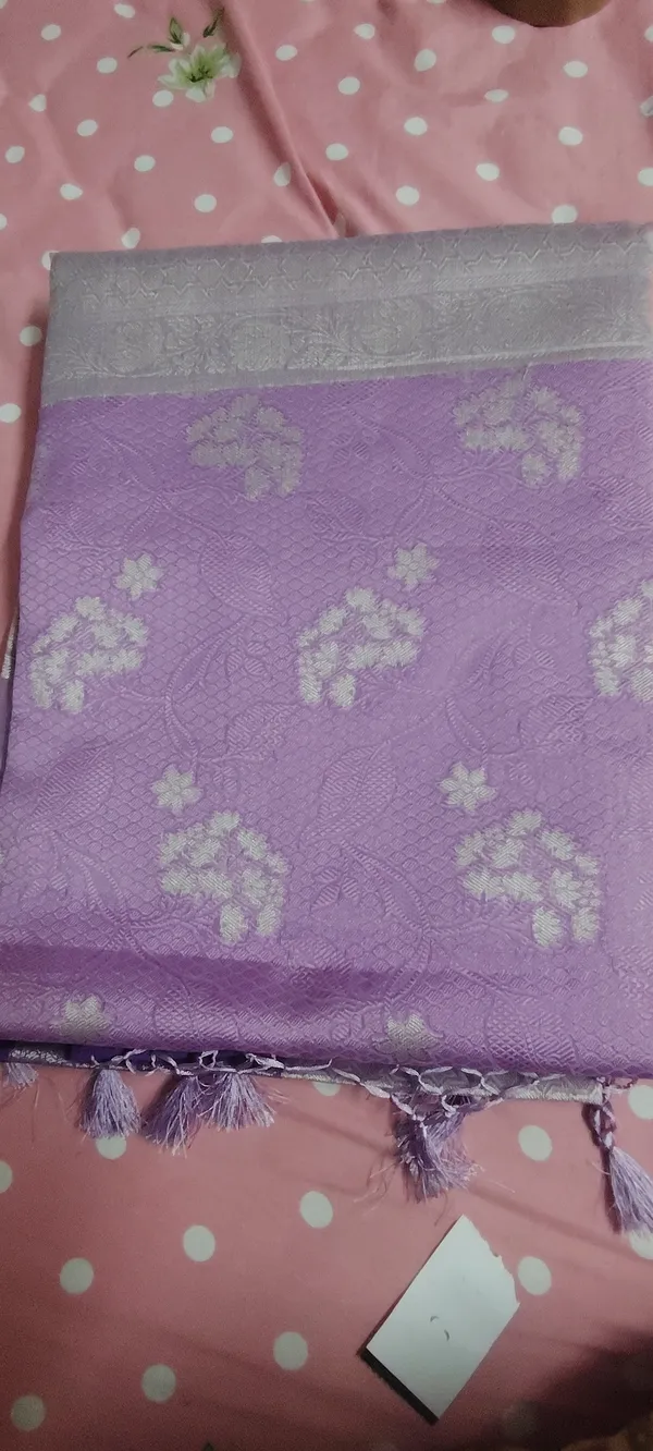 Lavender_Banarasi_Kora_Cotton_With_Tassels