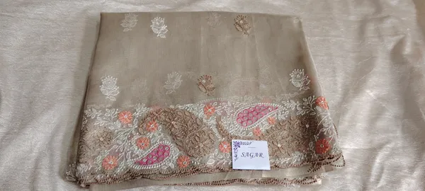 Elegant_Embroidered_Tissue_Net_Saree_With_Paisley_Motifs