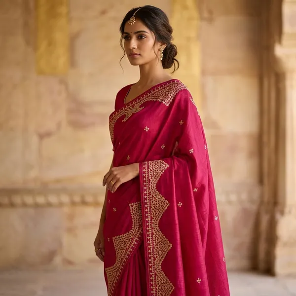 Pink_Lambani_Work_Matka_Silk_Saree