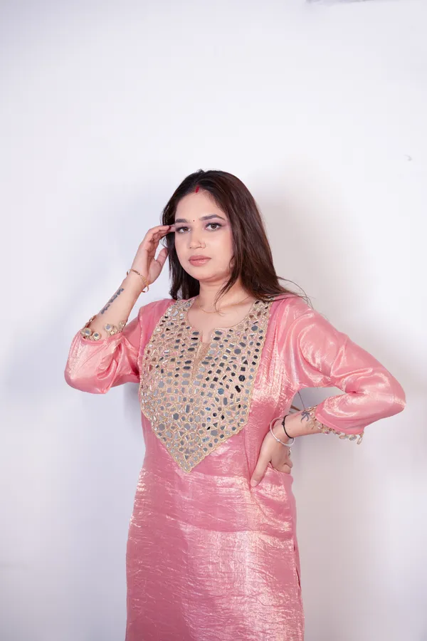 Pink_Embellished_Silk_Kurta_Set_With_Dupatta