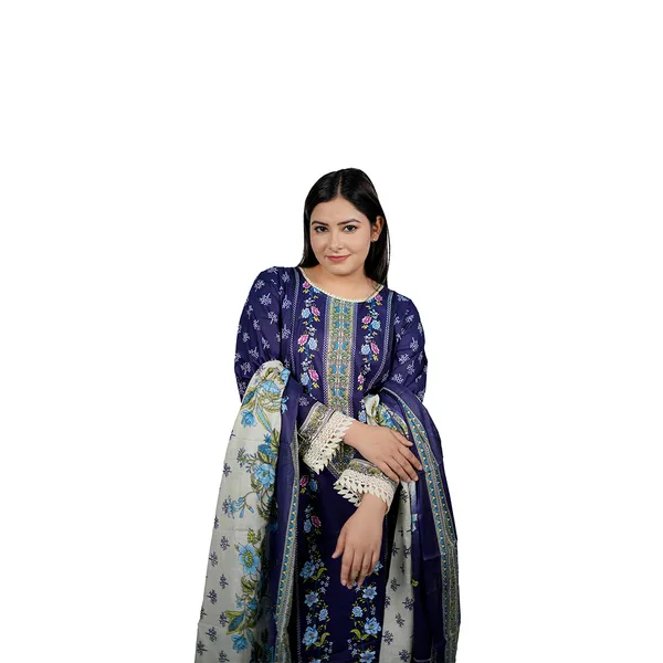 Navy_Blue_Floral_Embroidered_Ethnic_Suit_With_Dupatta