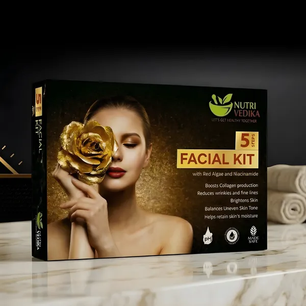 Nutri_Vedika_Red_Algae_&_Niacinamide_6_Step_Brightening_Facial_Kit