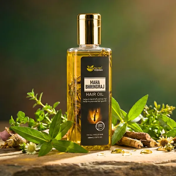 Nutri_Vedika_Maha_Bhringraj_&_Brahmi_Ayurvedic_Hair_Growth_Oil_100Ml