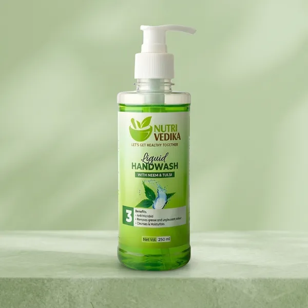 Nutri_Vedika_Neem_&_Tulsi_Antibacterial_Liquid_Hand_Wash_250Ml