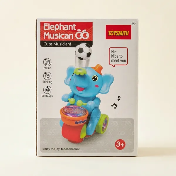 Musical_Bump_&_Go_Elephant_Toy_With_Drum