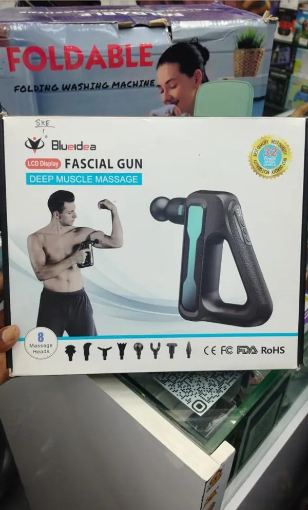 Fascial_Massage_Gun_With_8_Massage_Heads_And_Lcd_Display