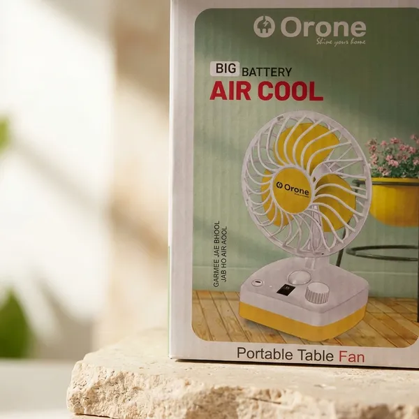 Portable_Rechargeable_Table_Fan_With_Big_Battery_-_Air_Cool_Fan_(Yellow_&_White)