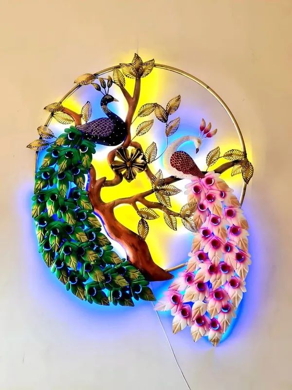 Decorative_Led_Peacock_Wall_Art_With_Metal_Frame