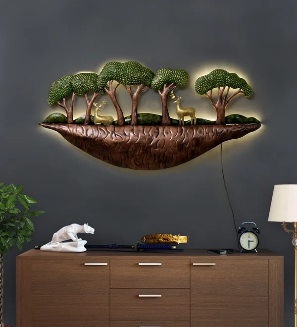 Floating_Island_Metal_Wall_Art_With_Led_Backlight_-_Tree_And_Animal_Silhouette_Décor