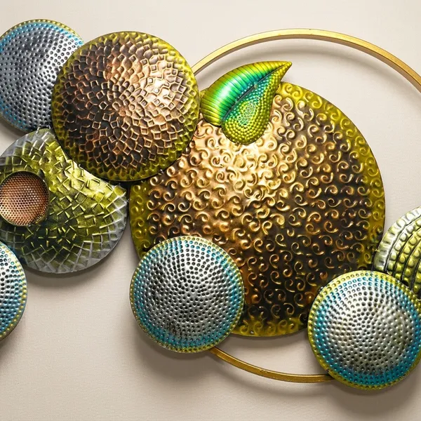 Modern_Abstract_Metal_Wall_Art_-_Multicolor_Spheres_And_Gold_Ring_Design