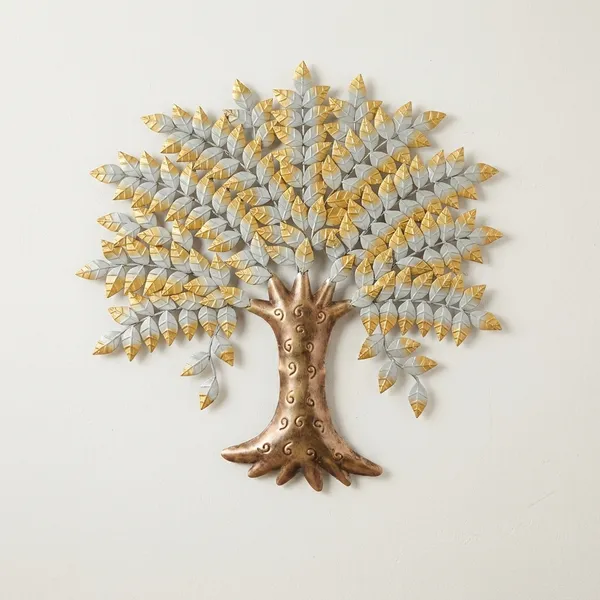 Decorative_Metal_Tree_Wall_Art_With_Gold_And_Silver_Leaves