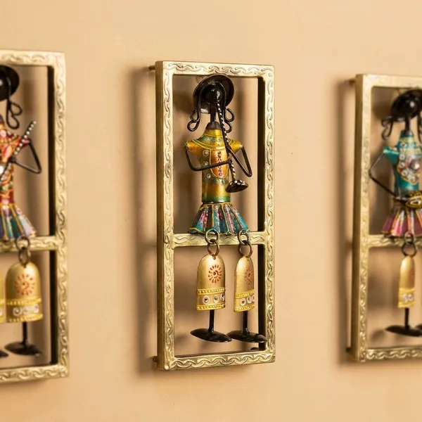Handcrafted_Decorative_Tribal_Art_Wall_Hanging_Set_Of_3