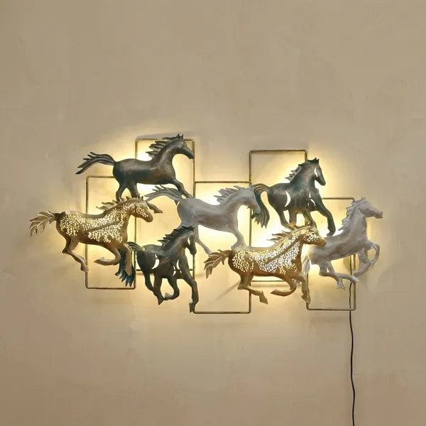 Metal_Horse_Wall_Decor_With_Led_Backlighting_-_Set_Of_7_Galloping_Horses