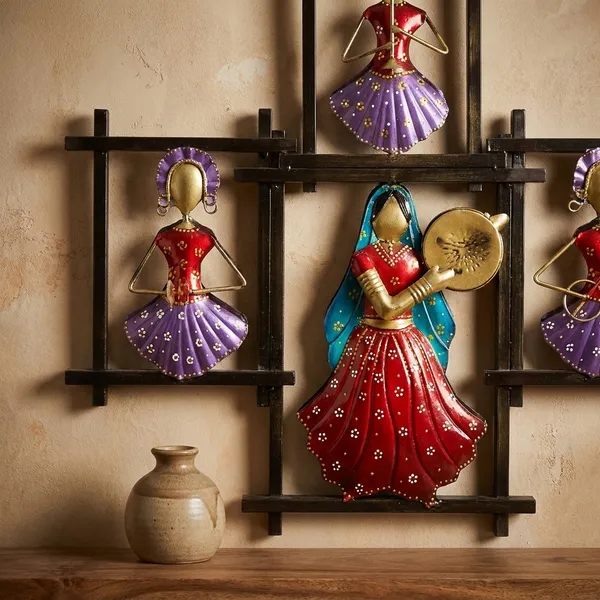 Decorative_Metal_Wall_Art_With_Musical_Figures_-_Set_Of_4_Frames